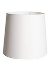 White Fabric Uno Lamp Shade  11 h X 12 d adult Office Or Dorm Room Use
