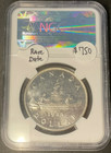 1945 Canada Silver Dollar  1 Ngc Ms62 George Vi