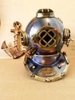 18  Diving Helmet Us Navy Mark V Deep Sea Divers Antique Scuba Sea Divers Helmet