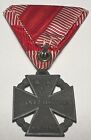 Original Wwi Austria Hungary 1916 Karl Troop Cross Military Medal W  Ribbon