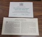 1974  british Colonial  Trinidad And Tobago Proof Coin Set - 8 Coins 