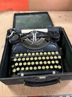 Vtg Antique 1930s Made In Usa Corona Four Portable Typewriter With Orig Case