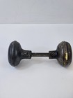 Antique Vintage Metal Door Knob Set 