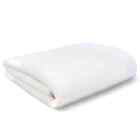 Baby Morgan Thermal Waffle Blanket Nylon Satin Trim - 36x50 Crib White Pink Blue