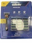 Gillette Proglide 1 Razor   16 Cartridges Refill Pack New