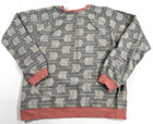 Euc Hanna Andersson Girls Snoopy Collection Arrows Sweatshirt Grey Size 160