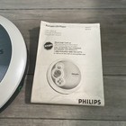 Philips Portable Cd Player Ax2411 45 Seconds Esp Handheld With User Manual