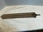 Vintage Antique Clothes Drying Rack Herbs Candles Hanger 8 Arm Wall Mount Wood