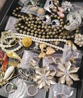 Lot Of Antique To Vintage    craft    Pieces And Parts Jewelry  Repair  Harvest 