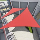 12-28  Sun Shade Sail Canopy Right Triangle Red Uv Sunshade Yard Deck Outdoor