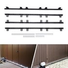 4pcs Gear Racks Nylon Door Gear Racking Door Mounted 39 4 0 8 1 1in 100 2 2 8cm