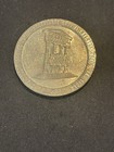 Vintage 1980 Caesars Palace Las Vegas Nevada One Dollar Silver Gaming Token T423