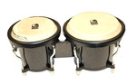 Bad Head  toca Player s Black Sparkle Wood Bongos 6   7 In  Black Sparkle  r5181