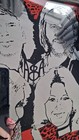 Rare Vintage 1978 Abba Mirror In Wooden Frame - 17 5 X 22 5 Cms