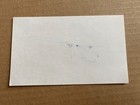 Mario Andretti Signed Index Card Race Car Driver Motorsports Hof  1