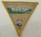 South Dakota Highway Patrol 3  Thick Yellow Border Hat Vest Patch Unused