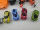 Track Master 1 64 Scale Slot Car Racing Set 4 Cars Preowned Missing Some Risers 