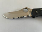 Spyderco C33psbk Zytel Pro Grip Folding Knife  new In Box 