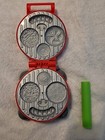 Euc Dough Play-doh Kitchen Creations Burger Barbecue Grill Picnic Food Molds