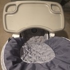 Ingenuity Baby High Chair Adjustable Height Reclining Seat  Gray