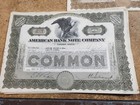 Lot Of 69 Sheets Vintage American Bank Note Company Stock Certificates