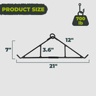 Highwild Game Hanging Gambrel   Hoist Kit