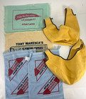 Vintage Bowling Ball Towel  Fair Lanes Tony Marresca   Cloth Sling Bag Lot