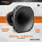 Prv Audio Wgp275ph 1  Phenolic Midrange Horn Driver 200w 8 Ohm With 6  6    Horn