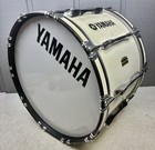 Yamaha Field Corps Mb8222u 22    White Marching Bass Drum Qjk2610