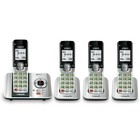 Dect 6 0 Cordless Phone System With 4 Handsets  Caller Id   Call Waiting  Silver