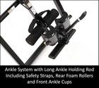 Inversion Table For Back Pain Relief W  Adjustable Angles   Lumbar Pad Foldable