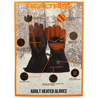 Realtree Adult Heated Gloves With 2 Rechargeable 5000mah Power Banks  Black