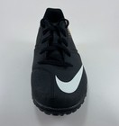 Nike Jr Bomba Black white gold Turf Indoor Soccer Football Boys Kids Youth Sizes