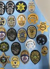 Lot Of 60 Police Sheriff School  Patches  Various States   Sizes Nice Lot