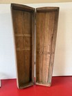 Vintage Hand Made Decorative Wooden Coffin Casket Halloween Prop Decor