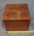 Nautical Compass  On Gimbal In Own Wood Box  Vintage