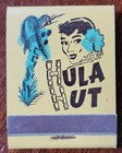 1950s Hula Hut Feature Matchbook Hula Girls Vintage Tucson Arizona Cover