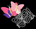 Large Nest Of 5 Butterfly Metal Cutting Dies  Card Making  Scrapbooking Io