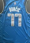 Luka Doncic  77 Dallas Mavericks Nike Blue Nba Authentic Jersey Nwt