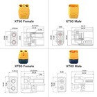 10 Awg Xt60 Female Male Connector Adapter To Solar Extension Cable Battery Cable