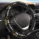 Jesus Cross Steering Wheel Cover Universal 15 Inch One Size Jesus Cross-0007