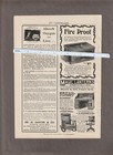 Vintage 1901 Swoboda System Magazine Ad victor Safe   Lock cincinnati oxydonor