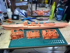 3d Printed Kit 1 200 Ijn Akizuki Destroyer  waterline full Hull 