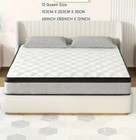 12-inch Plush Gel Memory Foam Hybrid Mattress  Medium Firm  Breathable Ultimate