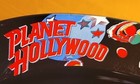 Vtg 90s Planet Hollywood Platter Souvenir Black Oval Decorative 13 75x9  Nice  