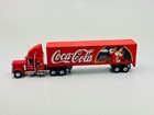 Vintage 1997 Coca Cola Coke Peterbilt 359 Semi Truck Trailer Christmas Mattel