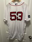 2023 Nike Mlb Boston Red Sox Game Worn Used Team Issued Carlos Febles Jersey 48