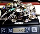 540-grams Of Sterling Silver Jewelry Resale Lot  Earrings  Pins  Rings Not Scrap