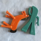 Vtg 1989 Prema Toy Co Gumby Jesco Hong Kong Pokey 3  Rubber Figures