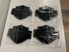 Harley-davidson - Bar   Shield Coaster Set Of 4